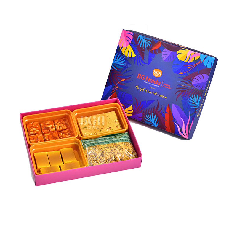 buy BG Naidu Sweets gift box 1kg